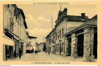 82 - Nègrepelisse - L'Hotel de Ville - Animée - Carte Neuve - CPA - Voir Scans Recto-Verso