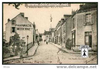 03 Néris-les-Bains - 25. Néris-les-Bains (Allier) - Rue de la Poste - cpa