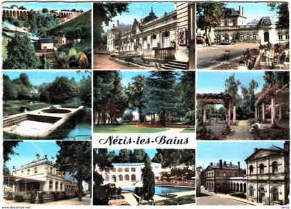 Carte Postale Ancienne de NERIS LES BAINS-Casino-Bains