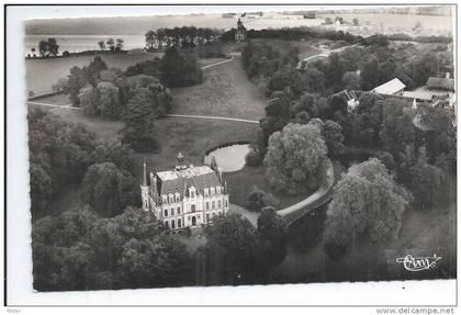 NERONDES - Château de Laverdine - vue aérienne