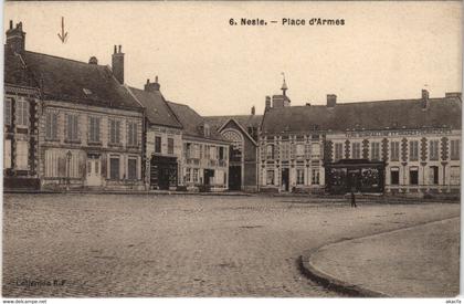 CPA NESLE Place d'Armes (751099)