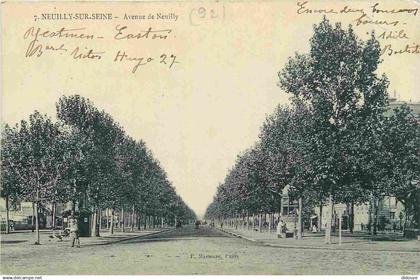 92 - Neuilly sur Seine - Avenue de Neuilly - Animée - CPA - Voir Scans Recto-Verso