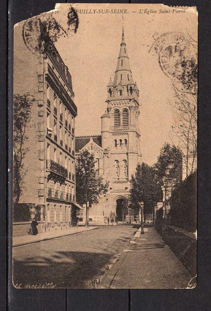 CPA 92 - Neuilly-sur-Seine - L'Eglise Saint-Pierre