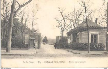 CPA Neuilly-sur-Seine Porte Saint-James