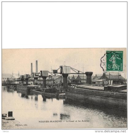 Carte Postale Ancienne de NEUVES MAISONS