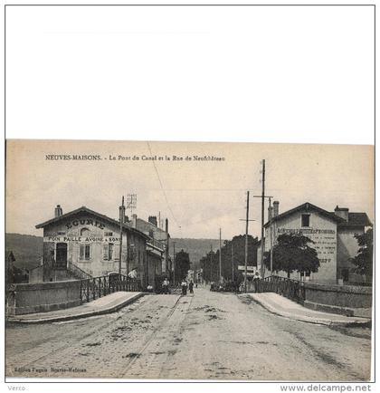 Carte Postale Ancienne de NEUVES MAISONS