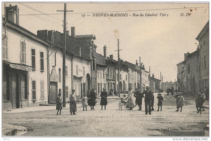 Carte Postale Ancienne de NEUVES MAISONS