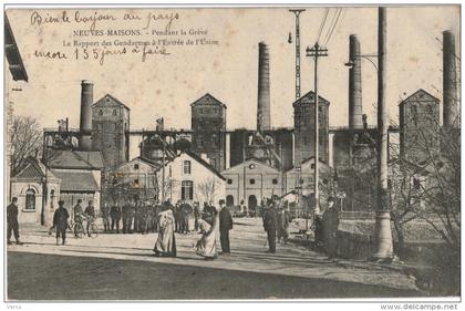 Carte Postale Ancienne de NEUVES MAISONS