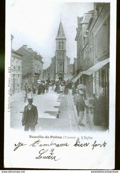 NEUVILLE EN POITOU 1900               NOUVEAUTE