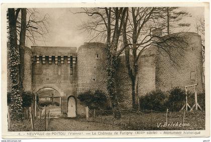 NEUVILLE EN POITOU - Château de Furigny