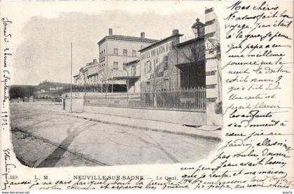 CPA Neuville-sur-Saone - Le Quai (1036367)