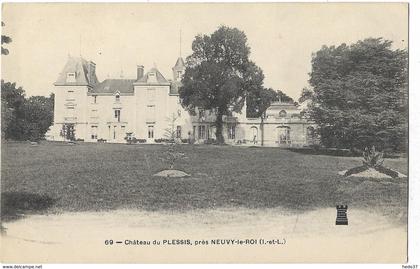 Château du Plessis, près de Neuvy-le-Roi