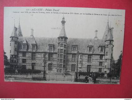 Carte   Nevers   Palais Ducal