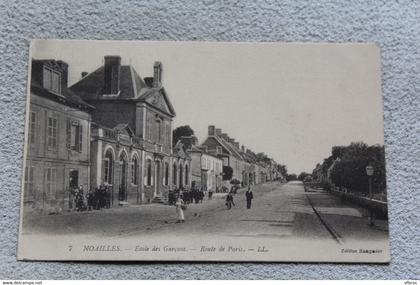 Noailles, école de garçons, route de Paris, Oise 60