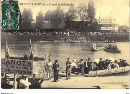 Carte postale ancienne de NOGENT sur MARNE