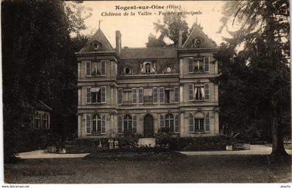 CPA Nogent-sur-Oise - Chateau de la Vallee - Facade Principale (1032508)