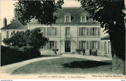 CPA NOGENT-sur-SEINE La Sous Préfecture Aube (100996)