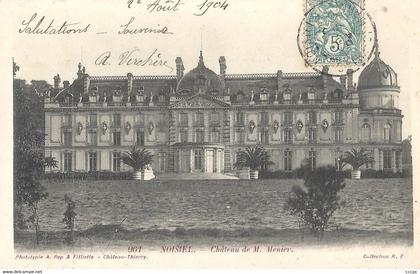 CPA Noisiel Château de Monsieur Menier