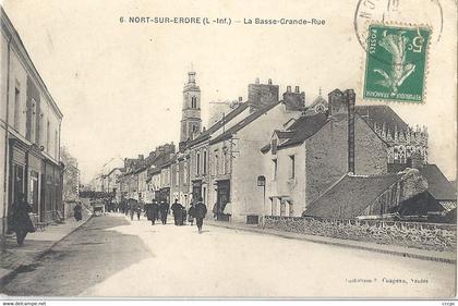 CPA Nort-sur-Erdre La Basse-Grande Rue