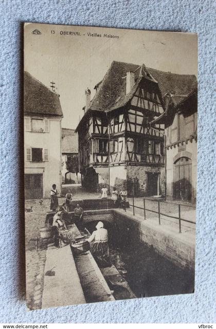 Obernai, vieilles maisons, bas Rhin, Alsace