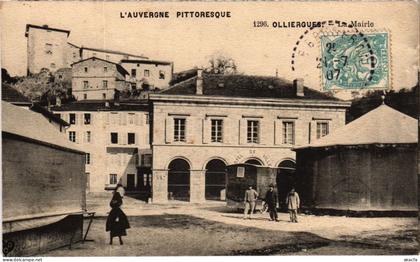 CPA Olliergues La Mairie FRANCE (1289178)