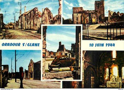 87 - Oradour sur Glane - Cité Martyre - Multivues - CPM - Voir Scans Recto-Verso