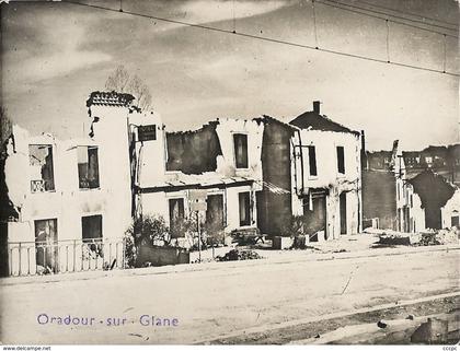 Photo Oradour sur Glane datée du 27/10/45