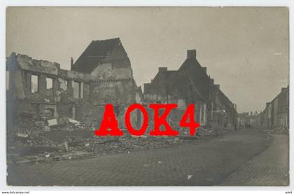 59 Nord ORCHIES rue 1914 occupation allemande ruines Nordfrankreich