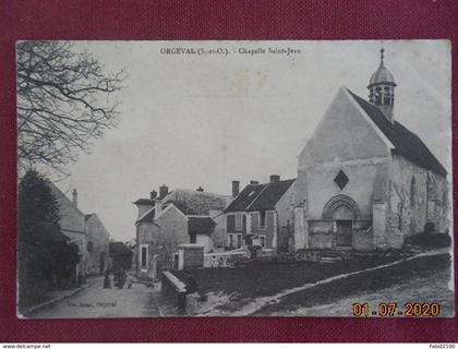 CPA - Orgeval - Chapelle Saint-Jean