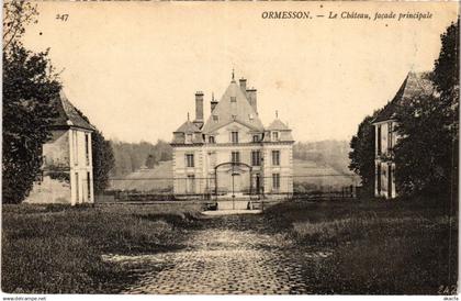 CPA ORMESSON-sur-MARNE Le Chateau - Facade Principale (1352574)