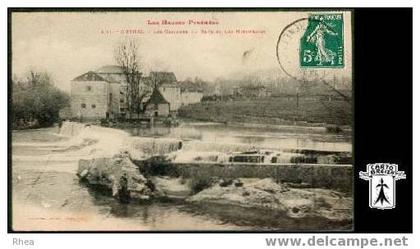 64 Orthez - 431 - ORTHEZ - Les Cascades du Gave et les Minoteries -  cpa Rhea D64D  K64430K  C64430C