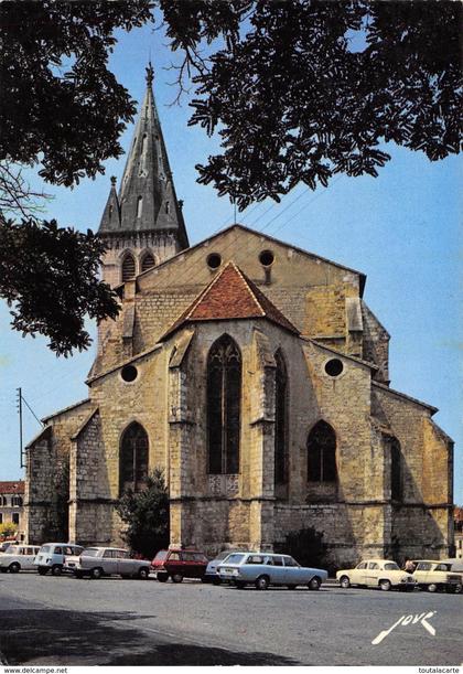 CPSM 64 ORTHEZ EGLISE ST PIERRE    grand format 15 x 10,5