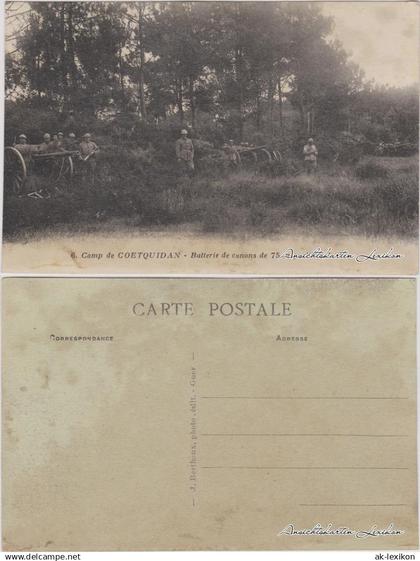 Guer (Morbihan) Batterie de Canons - Lager Coëtquidan/Lager Coëtquidan 1913