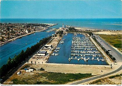 14 - Ouistreham - Riva Bella - Le bassin de plaisance - Vue aérienne - Flamme Postale de Ouistreham Riva Bella - CPM - V