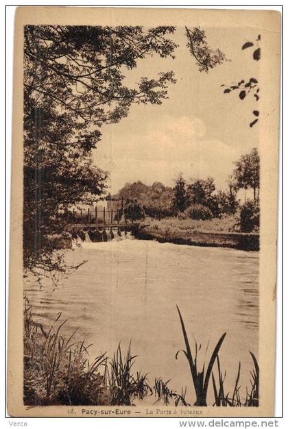 Carte Postale Ancienne de PACY SUR EURE