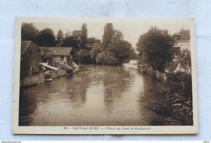 Pacy sur Eure, l'Eure au pont de Boudeville, Eure 27