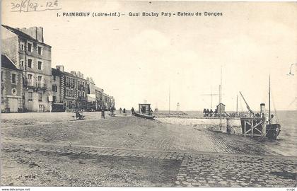 CPA Paimboeuf Quai Boulay Paty - Bateau de Donges