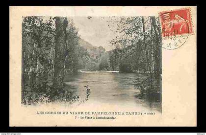 81 - Pampelonne - Les Gorges du Viaur de Pampelonne à Tanus - Le Viaur à Combefournière - Oblitération ronde de 1911 - C