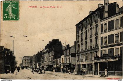 CPA PANTIN Rue de paris (869295)