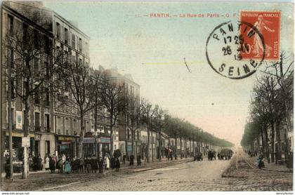 Pantin - La Rue de Paris