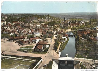 CPSM Paray Le Monial Vue aérienne