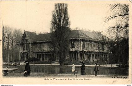 CPA PARIS 12e-Bois de Vincennes-Pavillon des Foréts (322681)