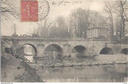 CPA Parmain Pont sur le Bras du Moulin