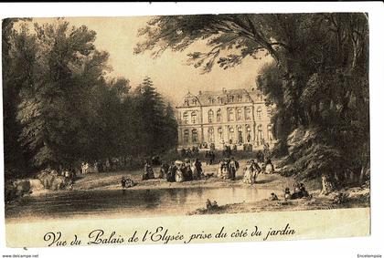 CPA - Carte Postale - FRANCE- Paris - Palais de l'Elysée vue des Jardins VM4123