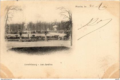 CPA Paris 6e Paris-Luxembourg-Les Jardins (311941)