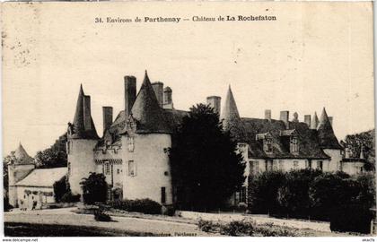 CPA Parthenay Chateau de la Rochefaton (993706)