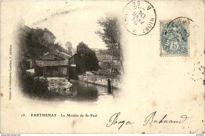 Parthenay - Le Moulin de St-Paul