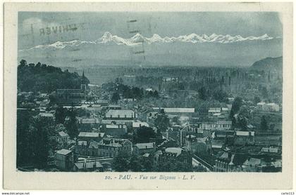 64 - B55772CPA - PAU - BIZANOS - vue sur bizanos - Très bon état - PYRENEES-ATLANTIQUES