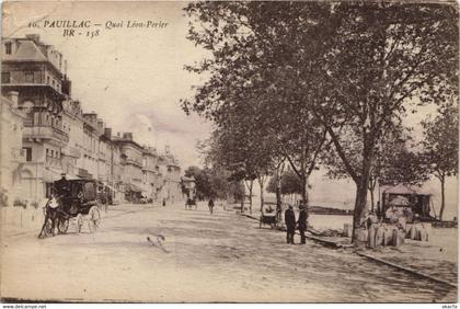 CPA PAUILLAC-Quai Léon Perier (28483)