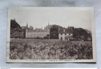 O161, Pauillac, château de Pichon Longueville, Gironde 33